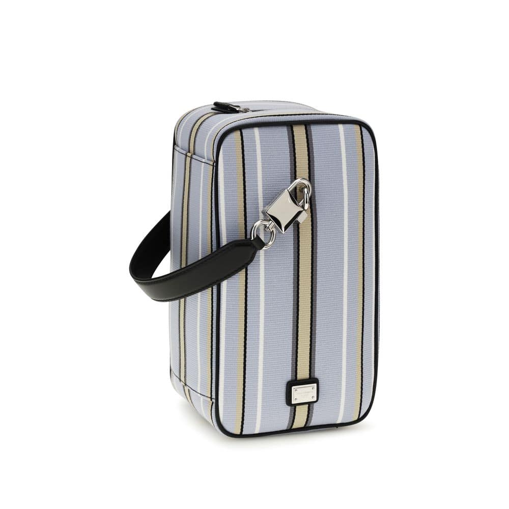 Dolce & Gabbana Blue Cotton Handbag - Image 2