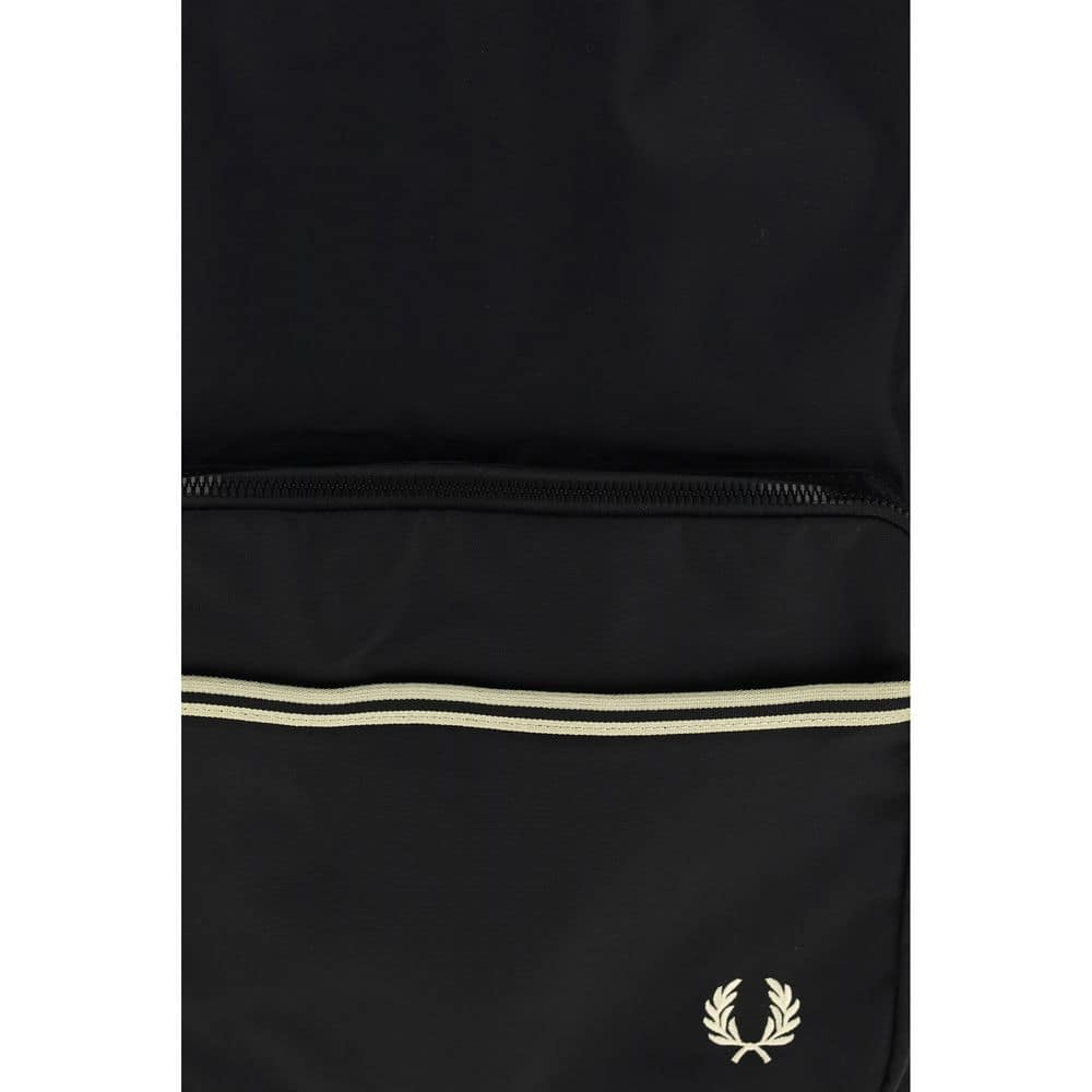 Fred Perry Black Nylon Backpack - Image 3