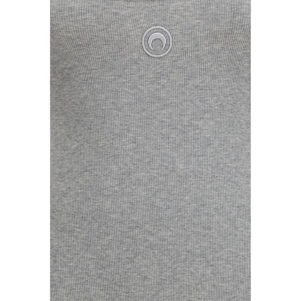 Marine Serre Gray Cotton Jumpsuit - Image 3