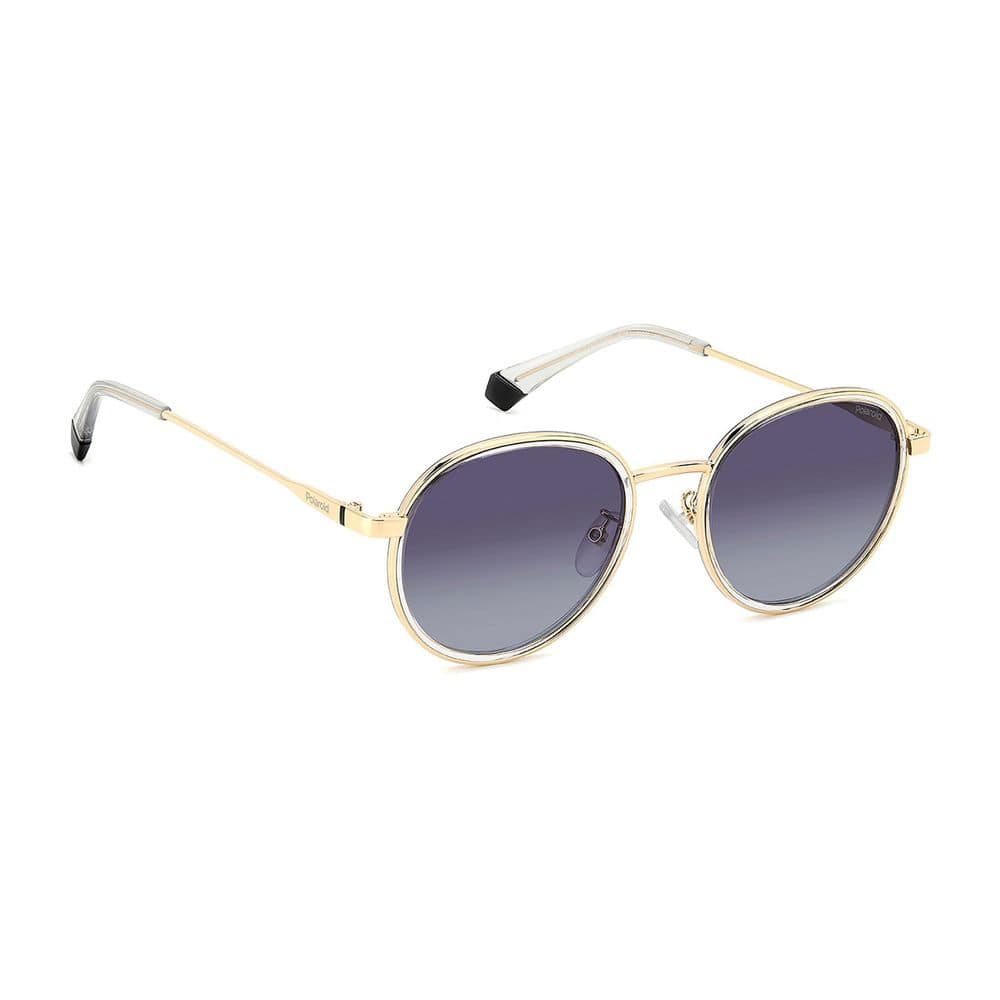 Polaroid Gold Stainless Steel Sunglasses - Image 3