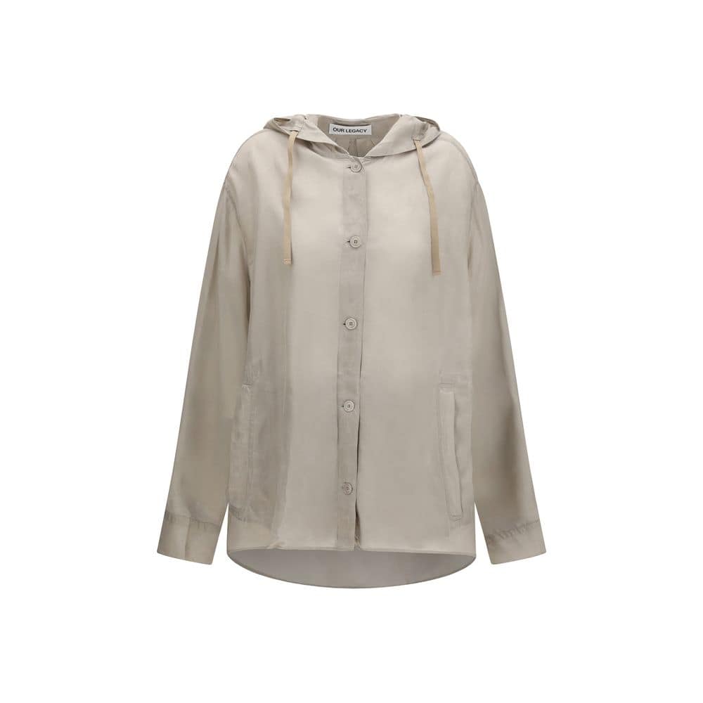 Our Legacy Gray Copper Shell Jacket