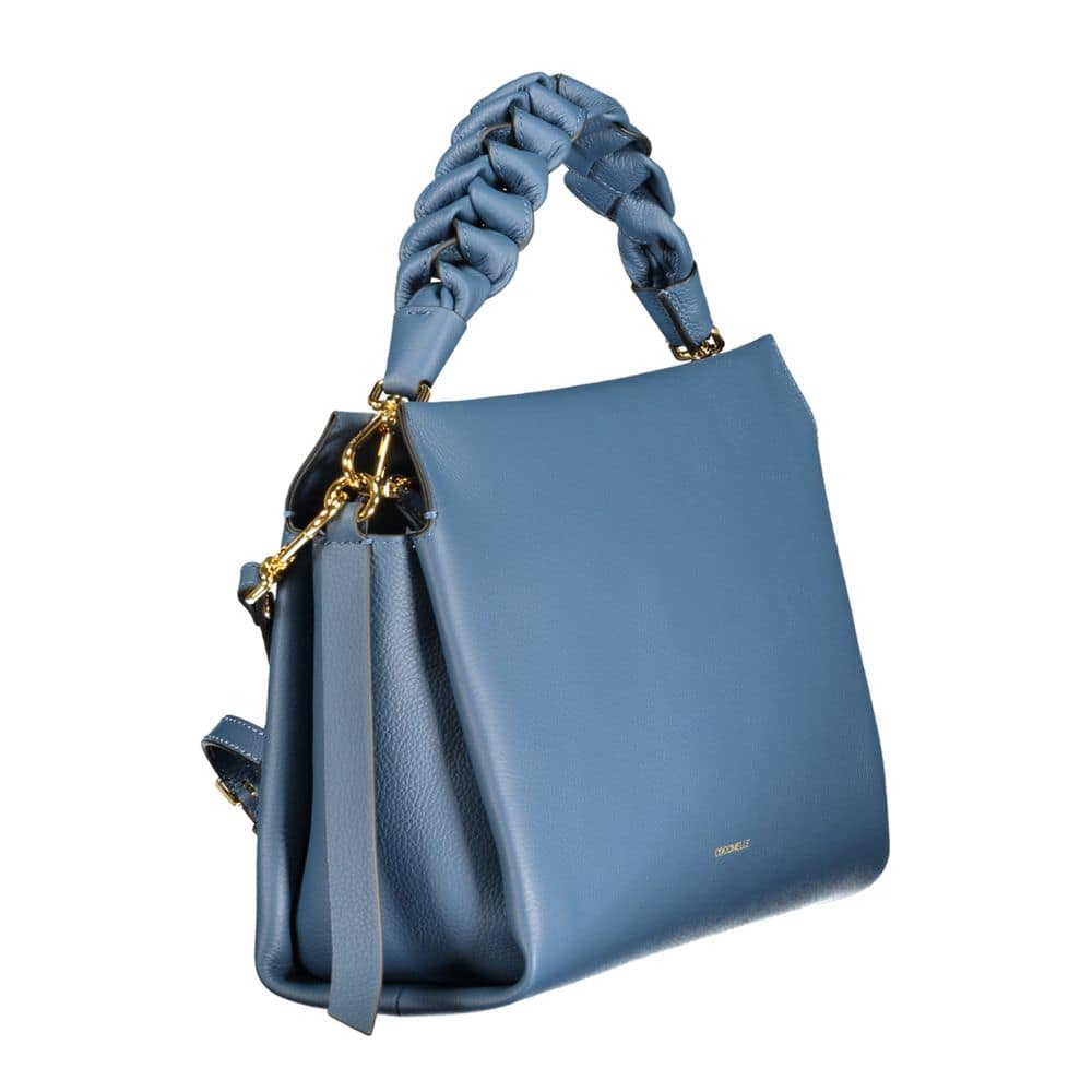 Coccinelle Blue Leather Women Handbag - Image 3