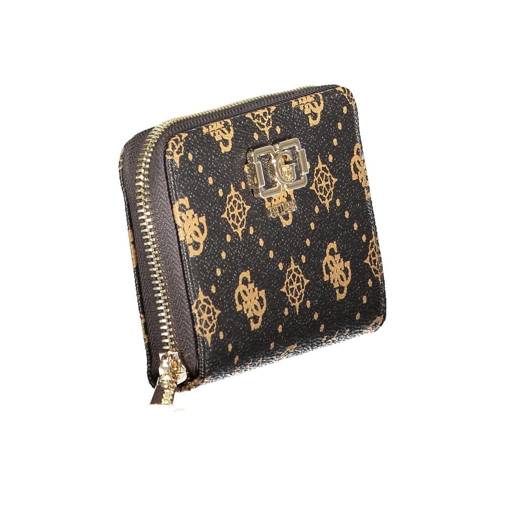 Guess Jeans Marrone Poliuretano Women Wallet - Image 3