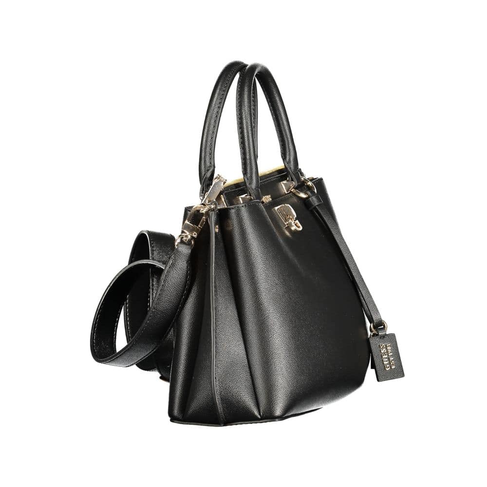 Guess Jeans Black Polyurethane Women Handbag - Image 3