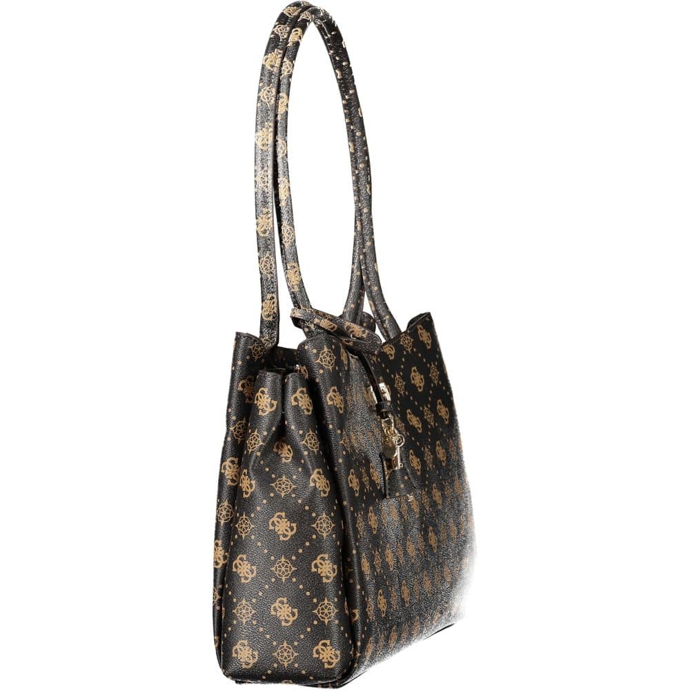 Guess Jeans Marrone Polyurethane Women Handbag - Image 3