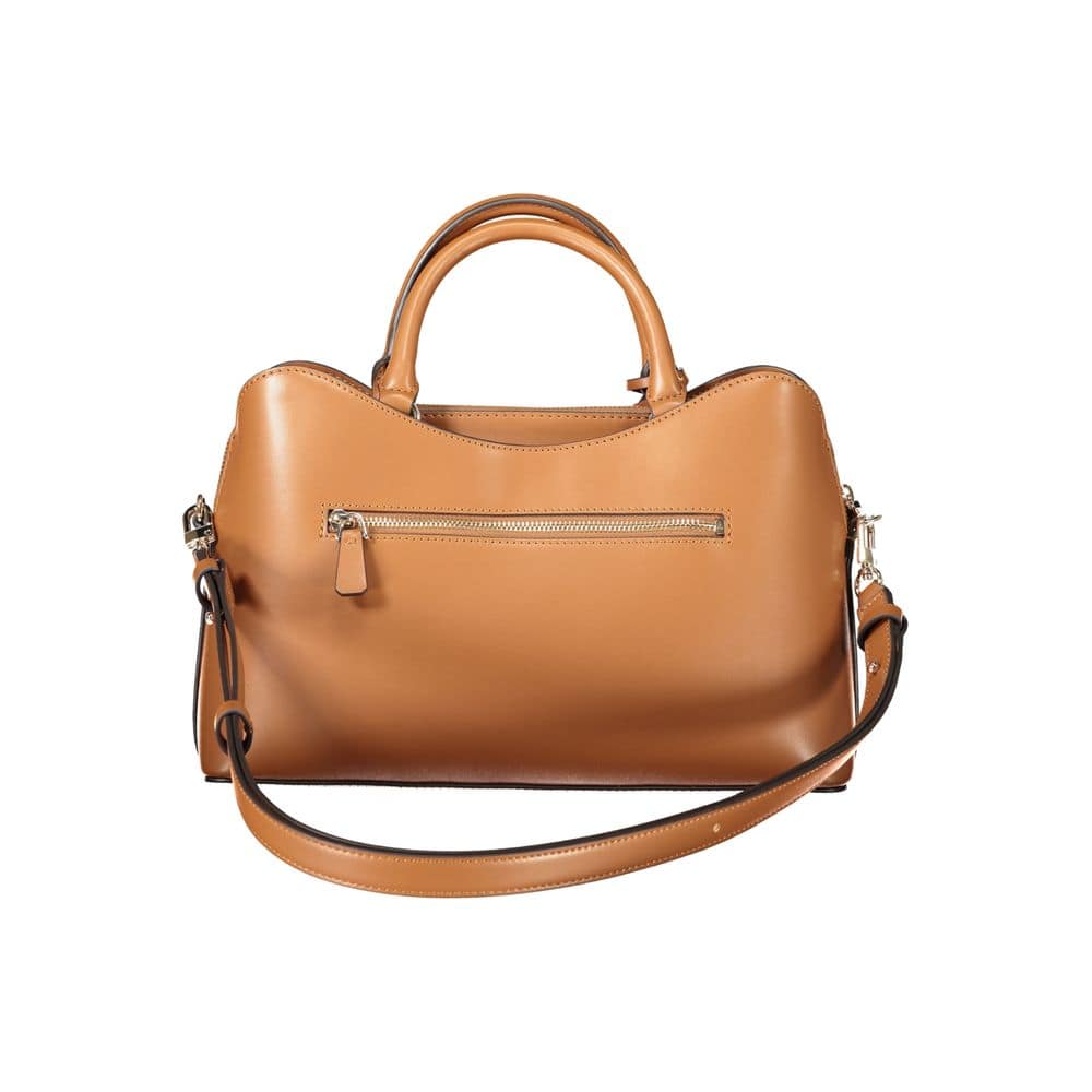 Guess Jeans Marrone Poliuretano Women Handbag - Image 2