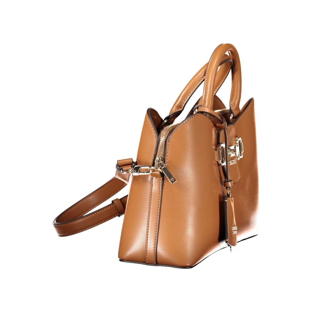 Guess Jeans Marrone Poliuretano Women Handbag - Image 3