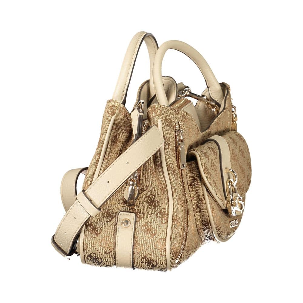 Guess Jeans Beige Poliuretano Women Handbag - Image 3