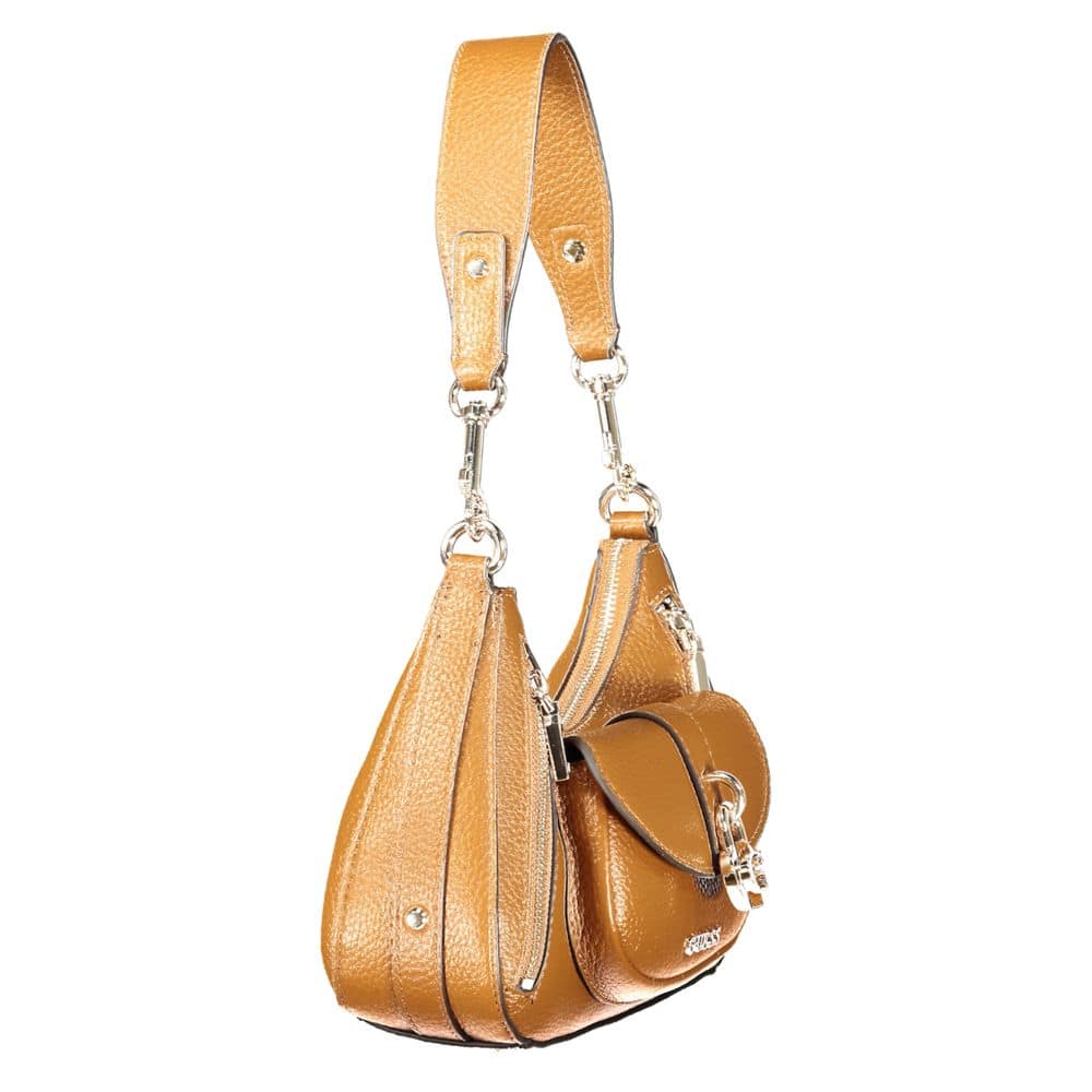 Guess Jeans Marrone Poliuretano Womens Handbag - Image 3