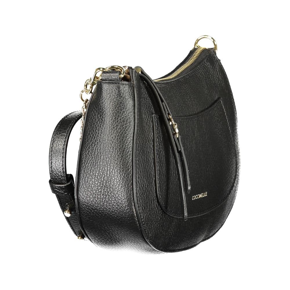 Coccinelle Nero Leather Women Handbag - Image 3