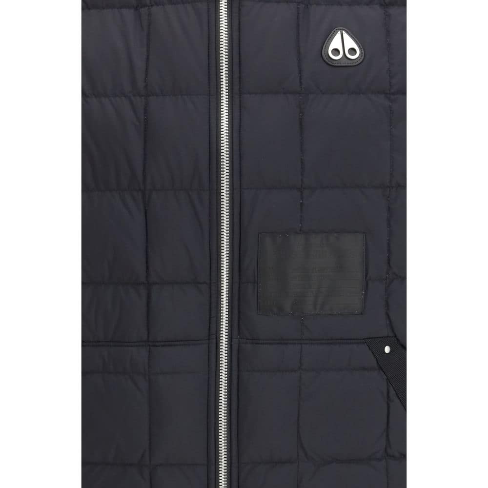 Moose Knuckles Black Nylon Sleveless Jacket - Image 3