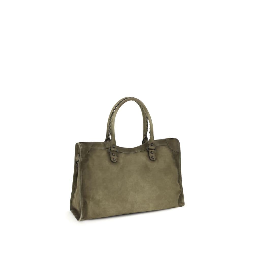 Balenciaga Bicolor Calf Leather Bos Taurus Shoulder Bag - Image 3