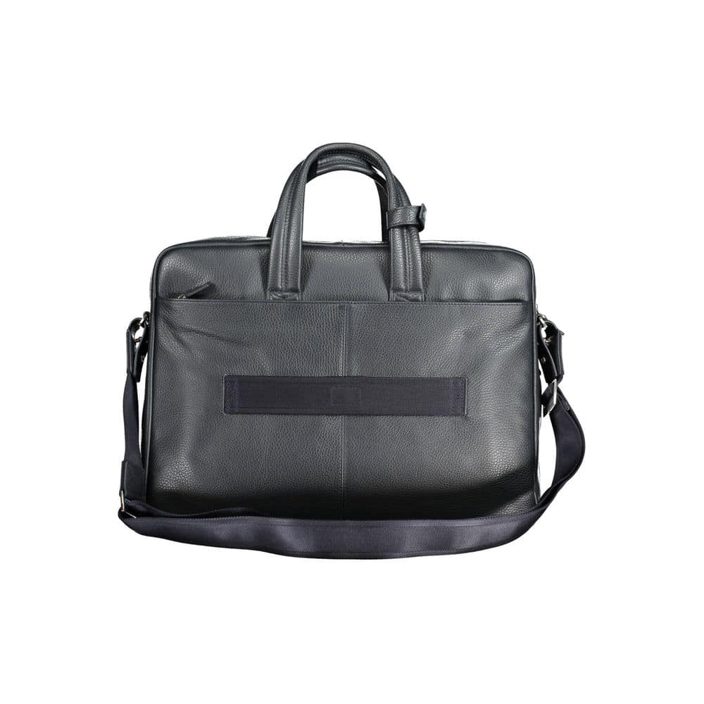 Piquadro Blu Leather Men Briefcase - Image 2