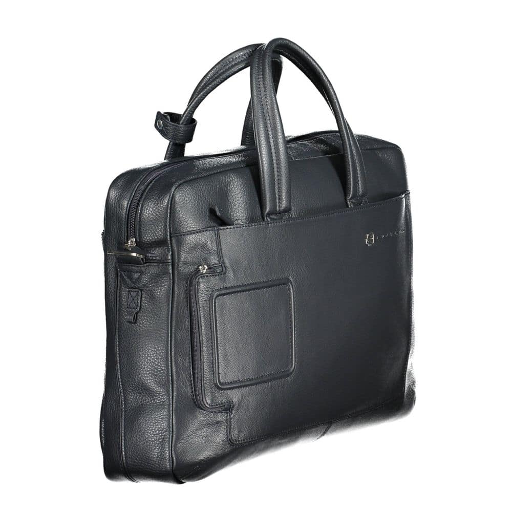 Piquadro Blu Leather Men Briefcase - Image 3