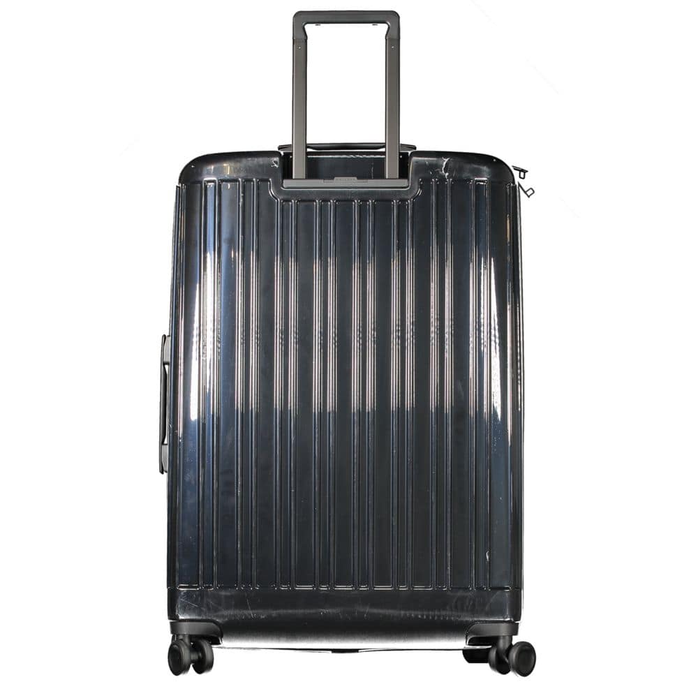 Piquadro Black Polycarbonate Men's Travel Trolley - Image 2
