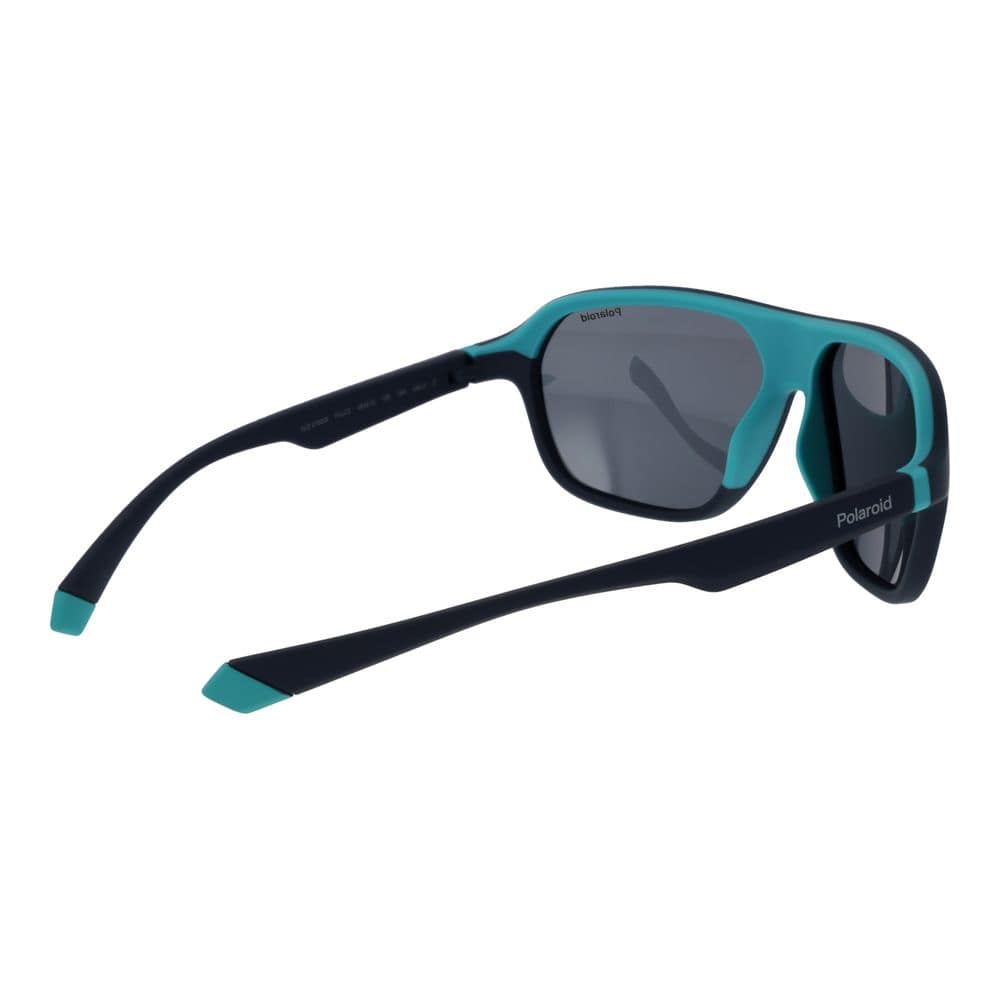 Polaroid Blue Plastic Sunglasses - Image 3