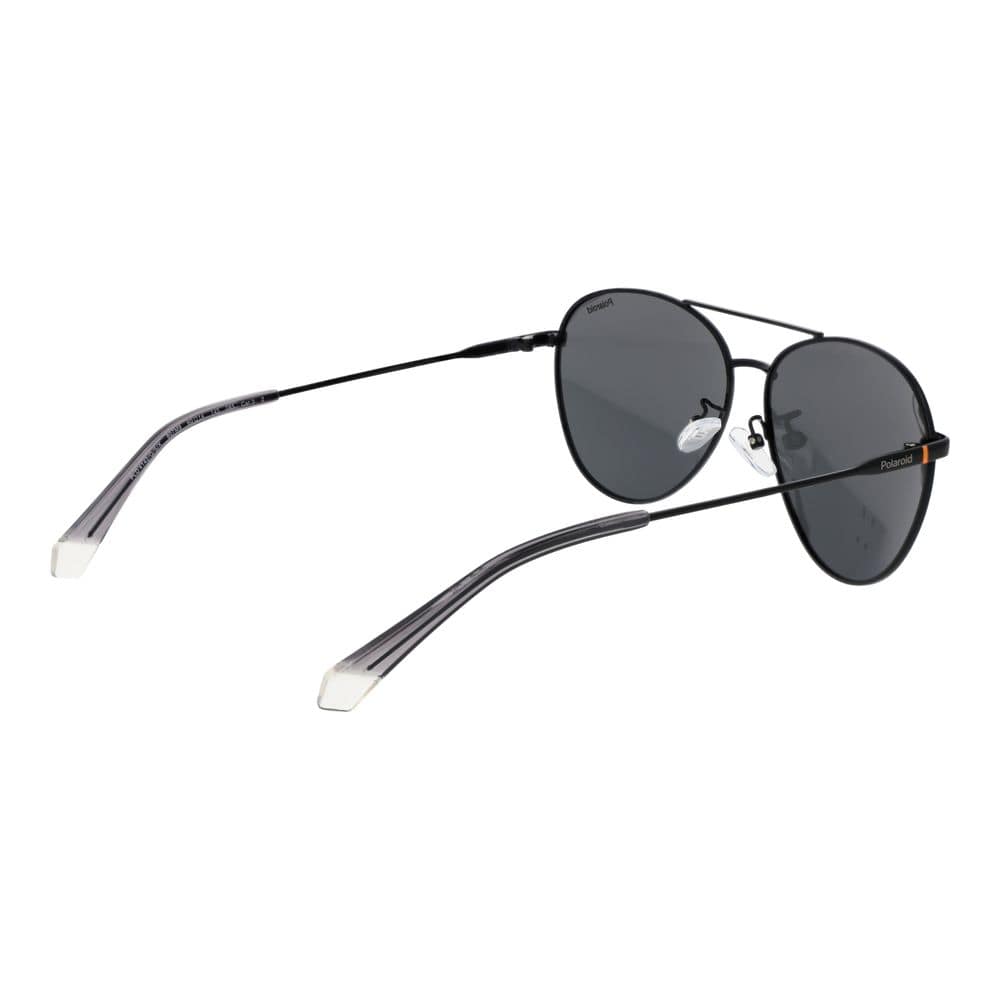 Polaroid Black Metal Sunglasses - Image 3