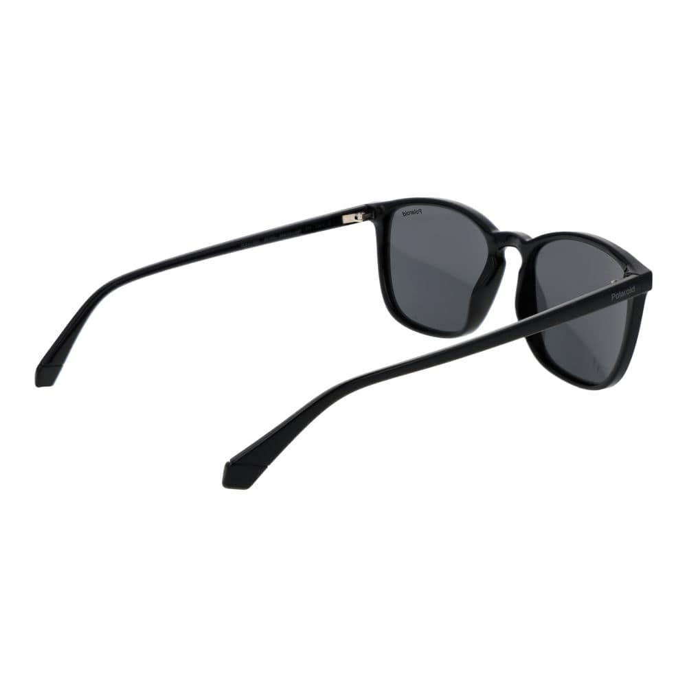 Polaroid Black Plastic Sunglasses - Image 3