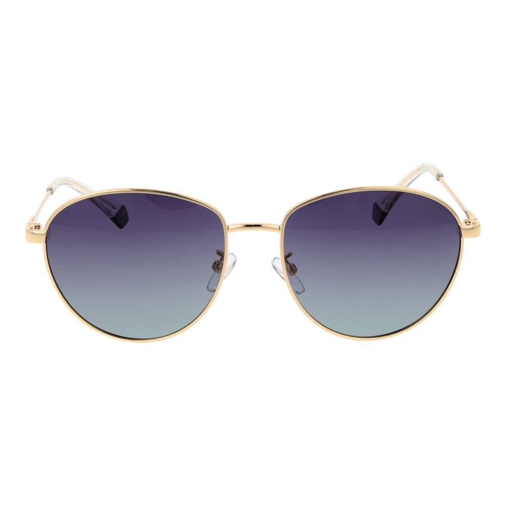Polaroid Gold Stainless Steel Sunglasses - Image 2