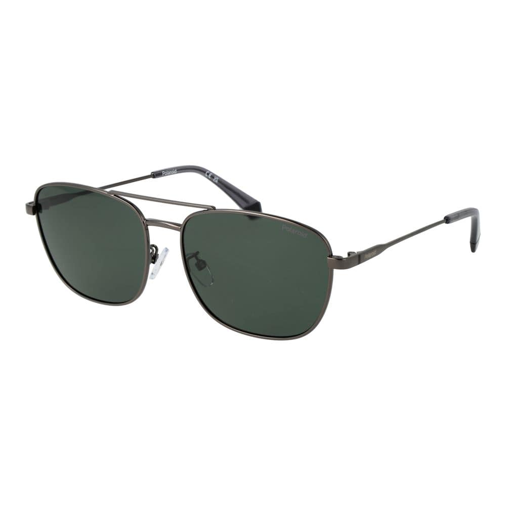 Polaroid Gray Stainless Steel Sunglasses