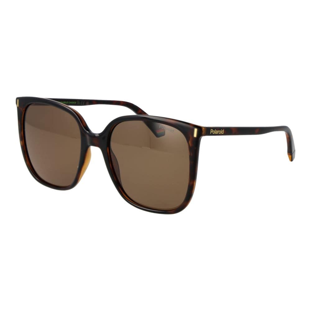Polaroid Brown Plastic Sunglasses