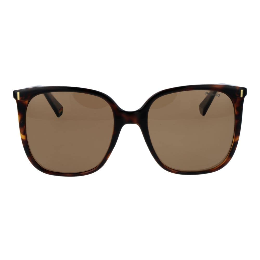 Polaroid Brown Plastic Sunglasses - Image 2