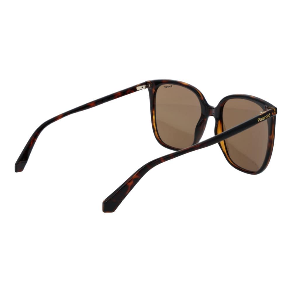 Polaroid Brown Plastic Sunglasses - Image 3