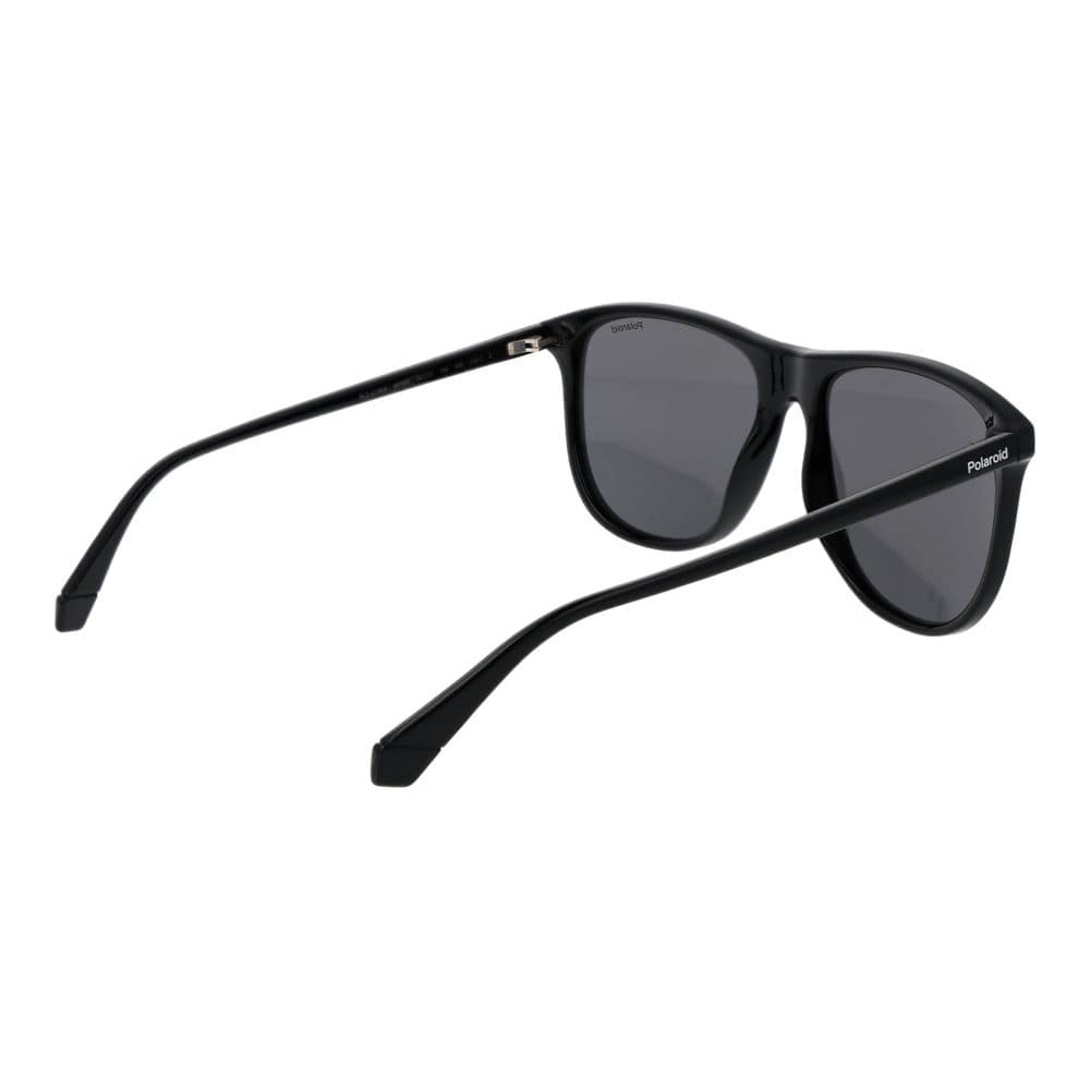 Polaroid Black Plastic Sunglasses - Image 3