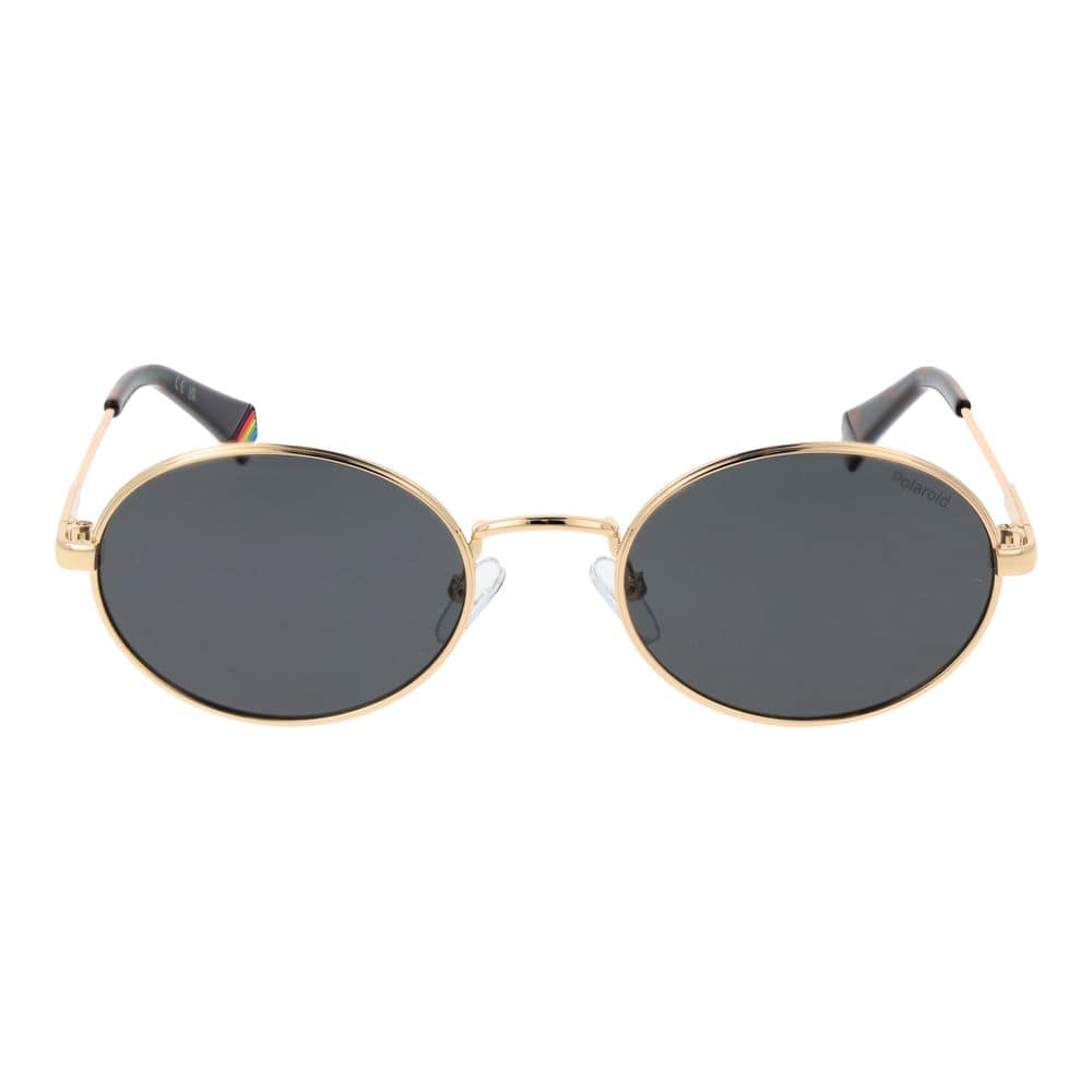 Polaroid Gold Metal Sunglasses - Image 2