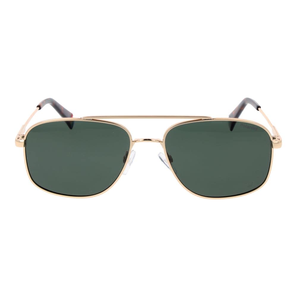 Polaroid Gold Metal Sunglasses - Image 2