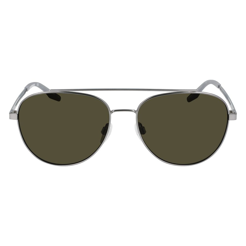 Converse Gray Metal Sunglasses