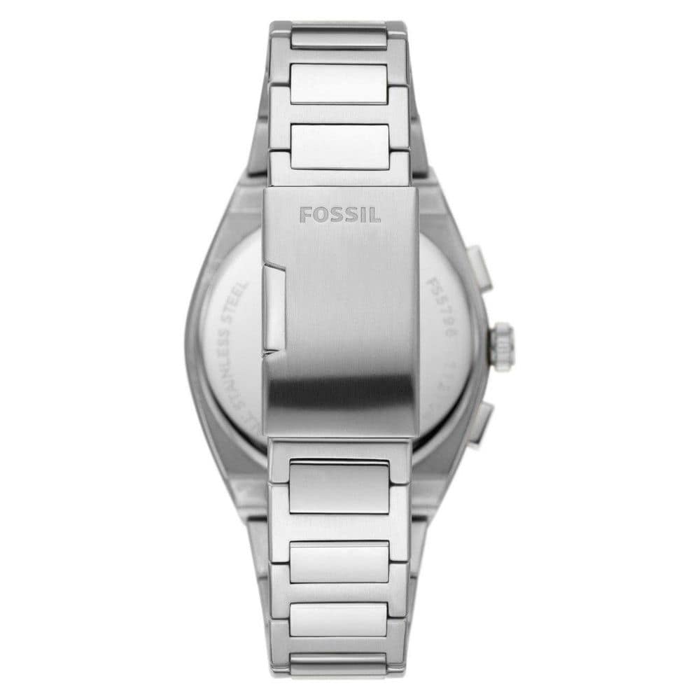 Fossil Gray Stainless Steel Dress Watch - Image 2