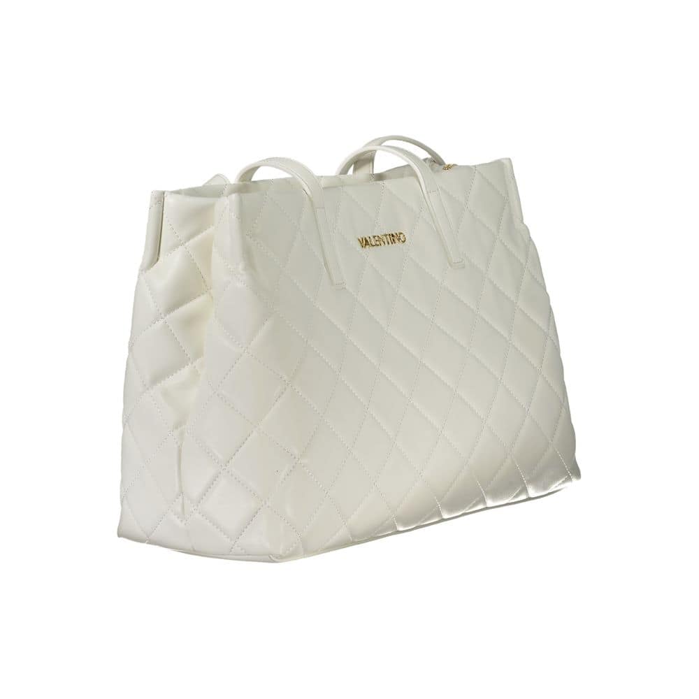 Mario Valentino Bianco Poliuretano Women Handbag - Image 3