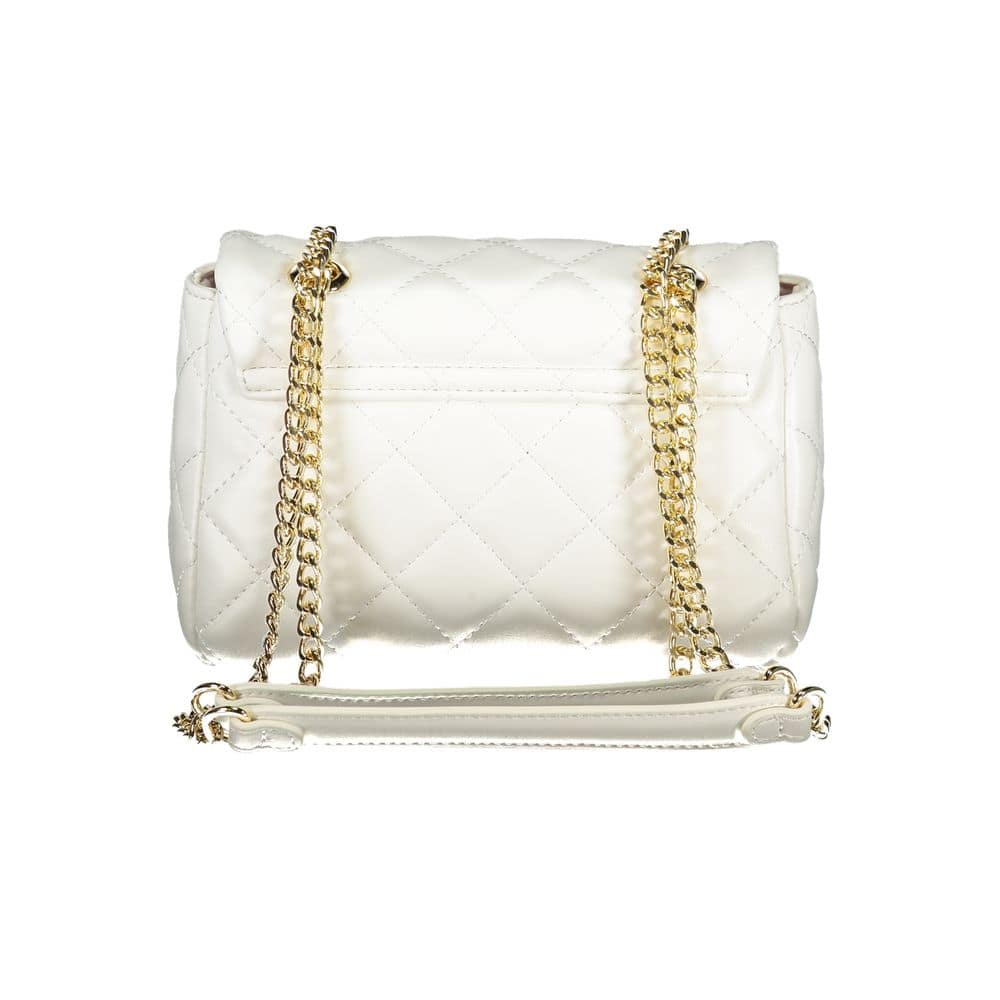 Mario Valentino Bianco Poliuretano Women Shoulder Bag - Image 2
