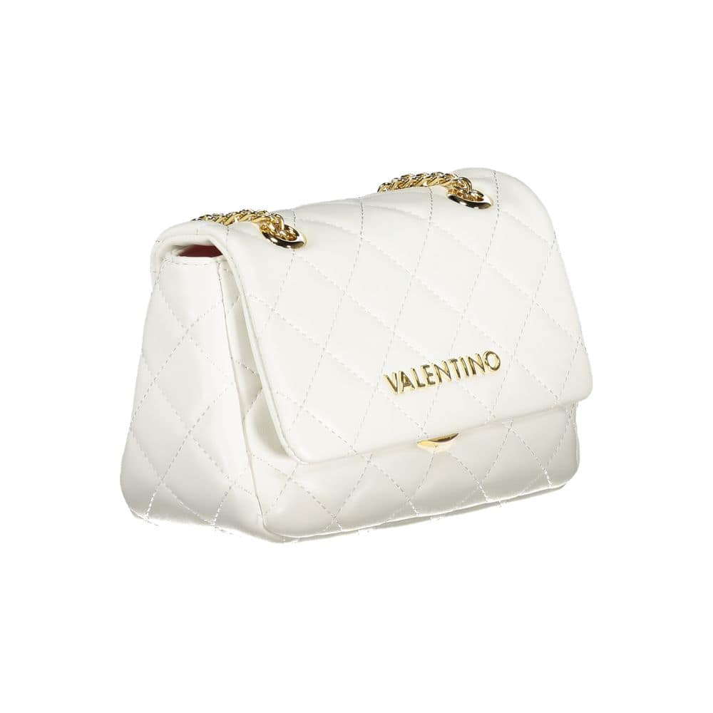 Mario Valentino Bianco Poliuretano Women Shoulder Bag - Image 3