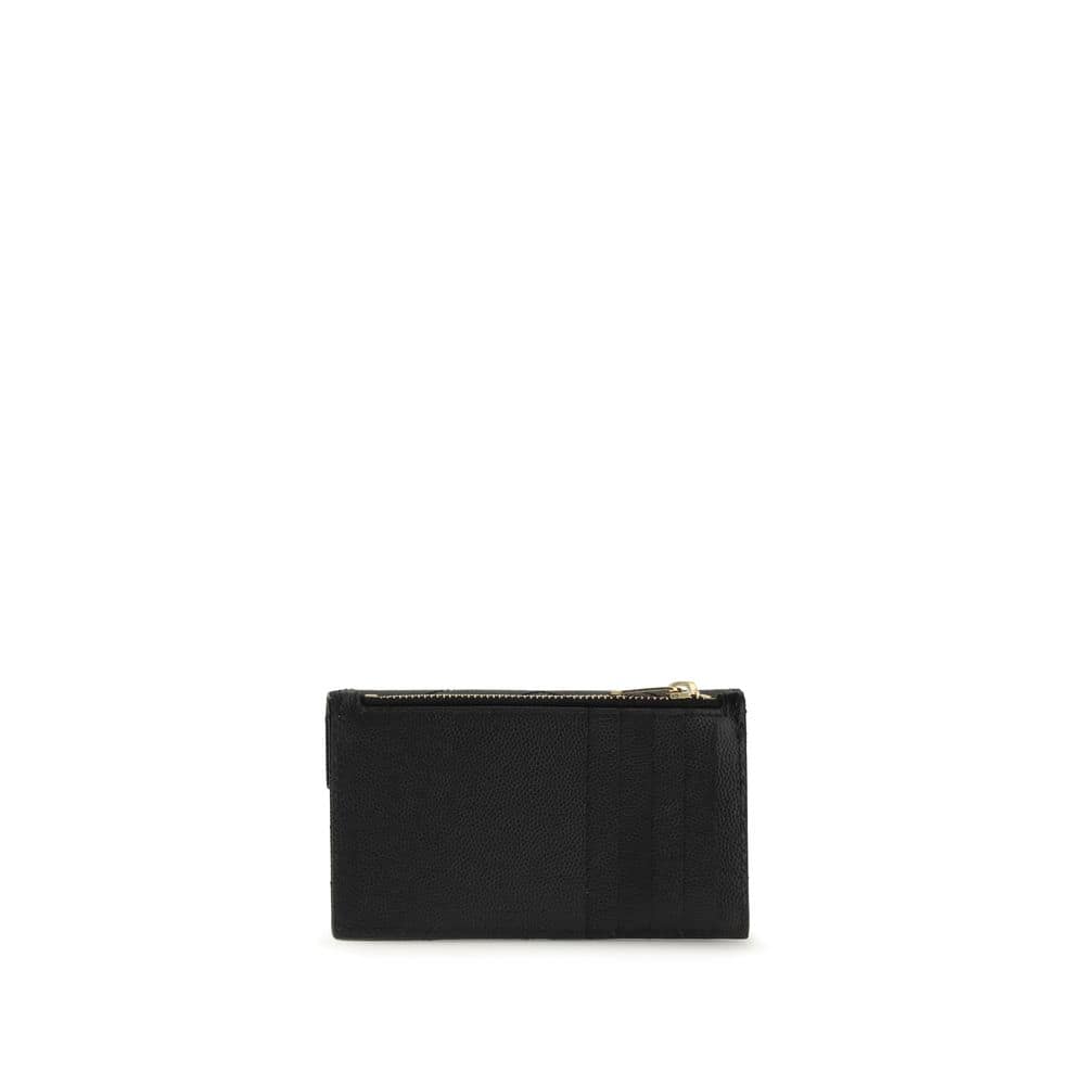 Saint Laurent Black Calf Leather Bos Taurus Wallet - Image 2