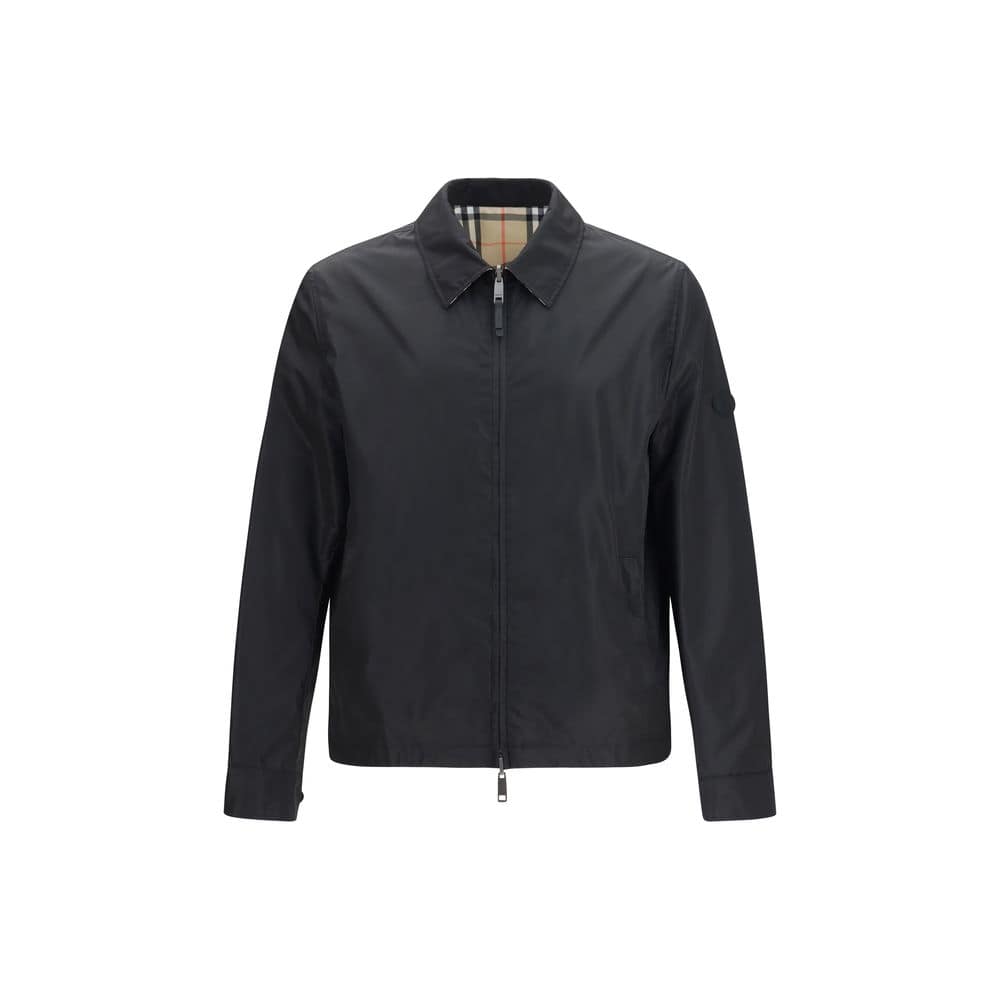 Burberry Black Polyamide Full-Length Jacket