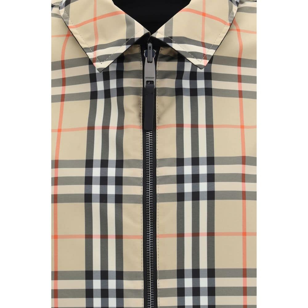 Burberry Black Polyamide Full-Length Jacket - Image 6