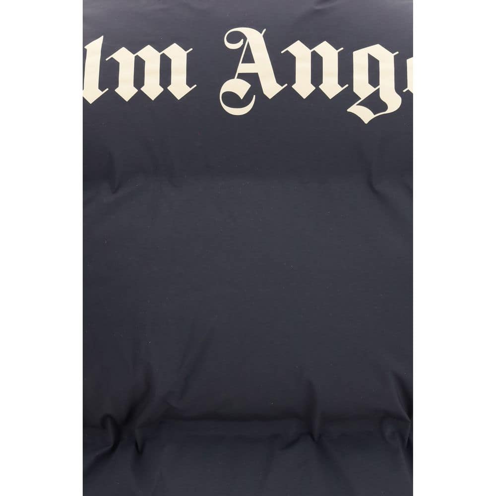 Palm Angels Black Polyamide Sleveless Jacket - Image 3