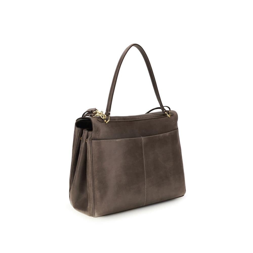 Balenciaga Gray Lamb Ovis Aries Aries Shoulder Bag - Image 3