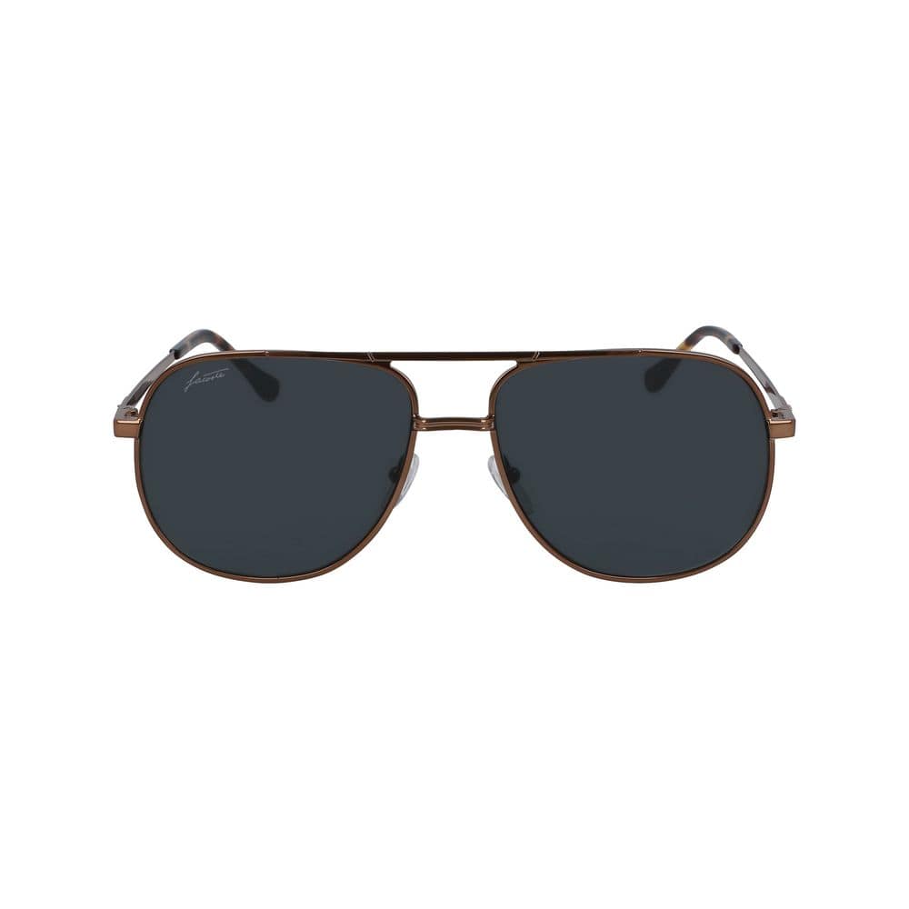 Lacoste Brown Metal Sunglasses - Image 2