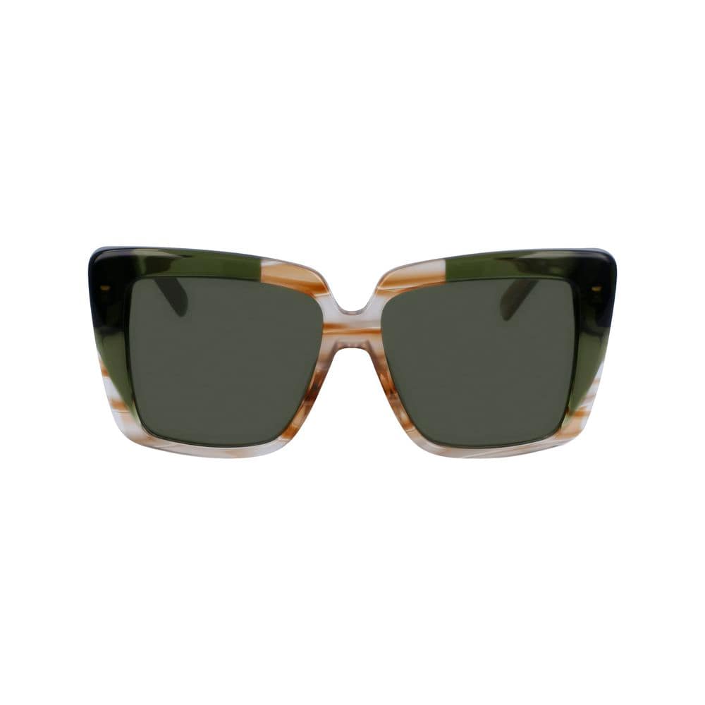 Ferragamo Brown Acetate Sunglasses - Image 2