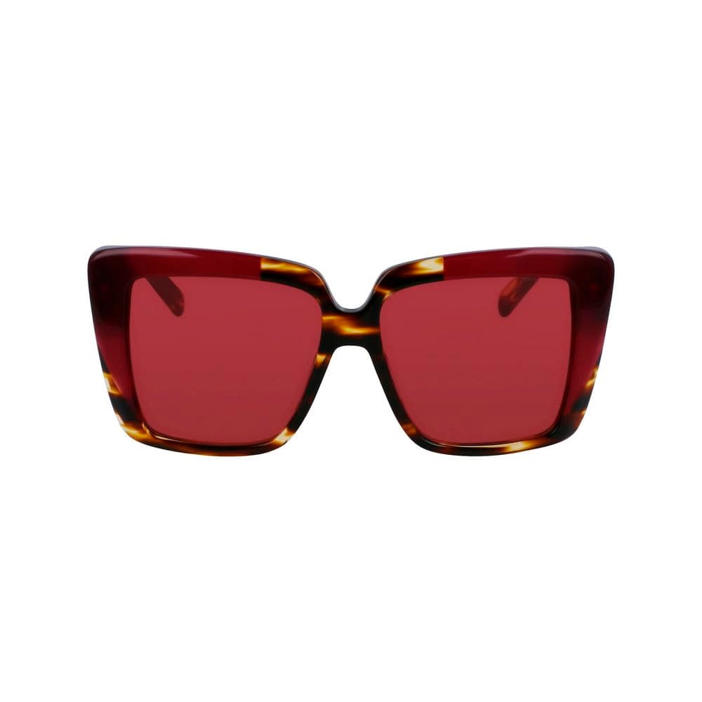 Ferragamo Brown Acetate Sunglasses - Image 2