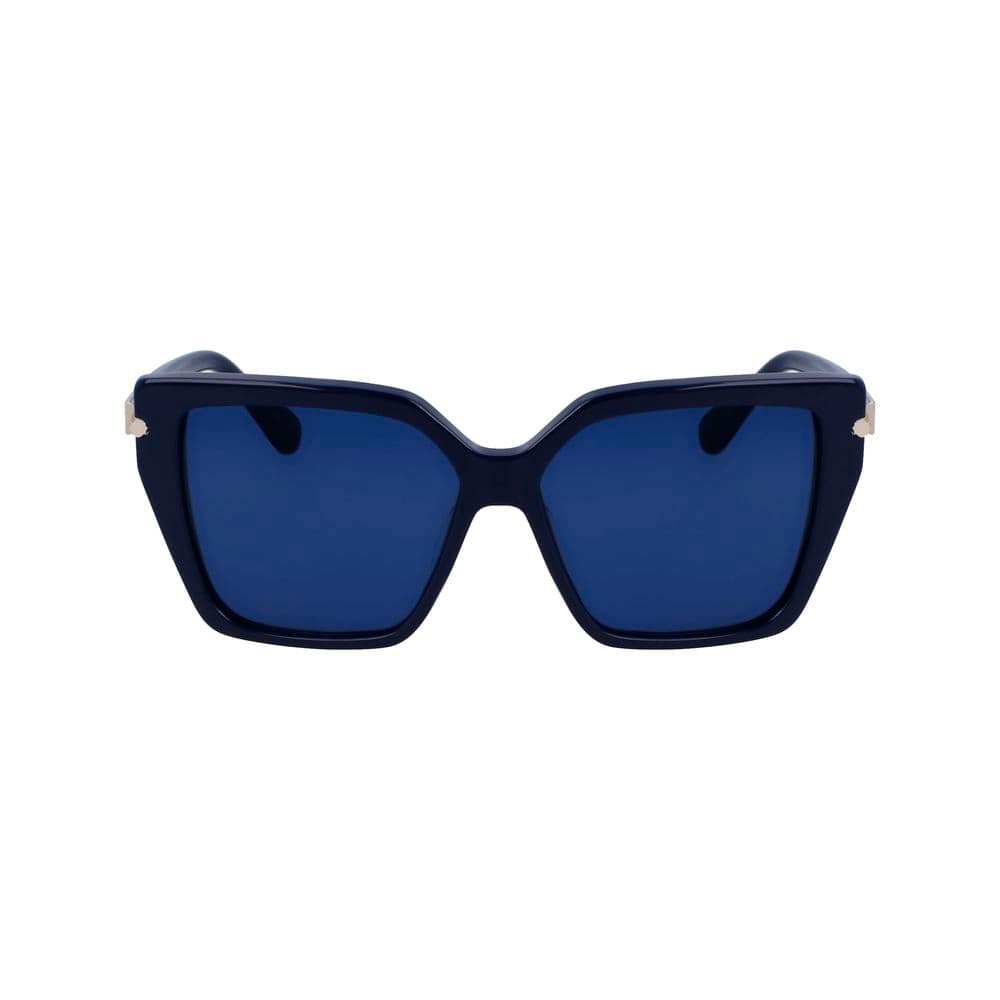 Ferragamo Blue Acetate Sunglasses - Image 2
