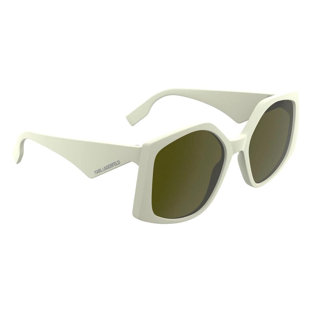 Karl Lagerfeld White Injected Sunglasses - Image 3