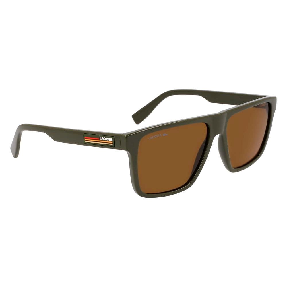 Lacoste Brown Injected Sunglasses - Image 3