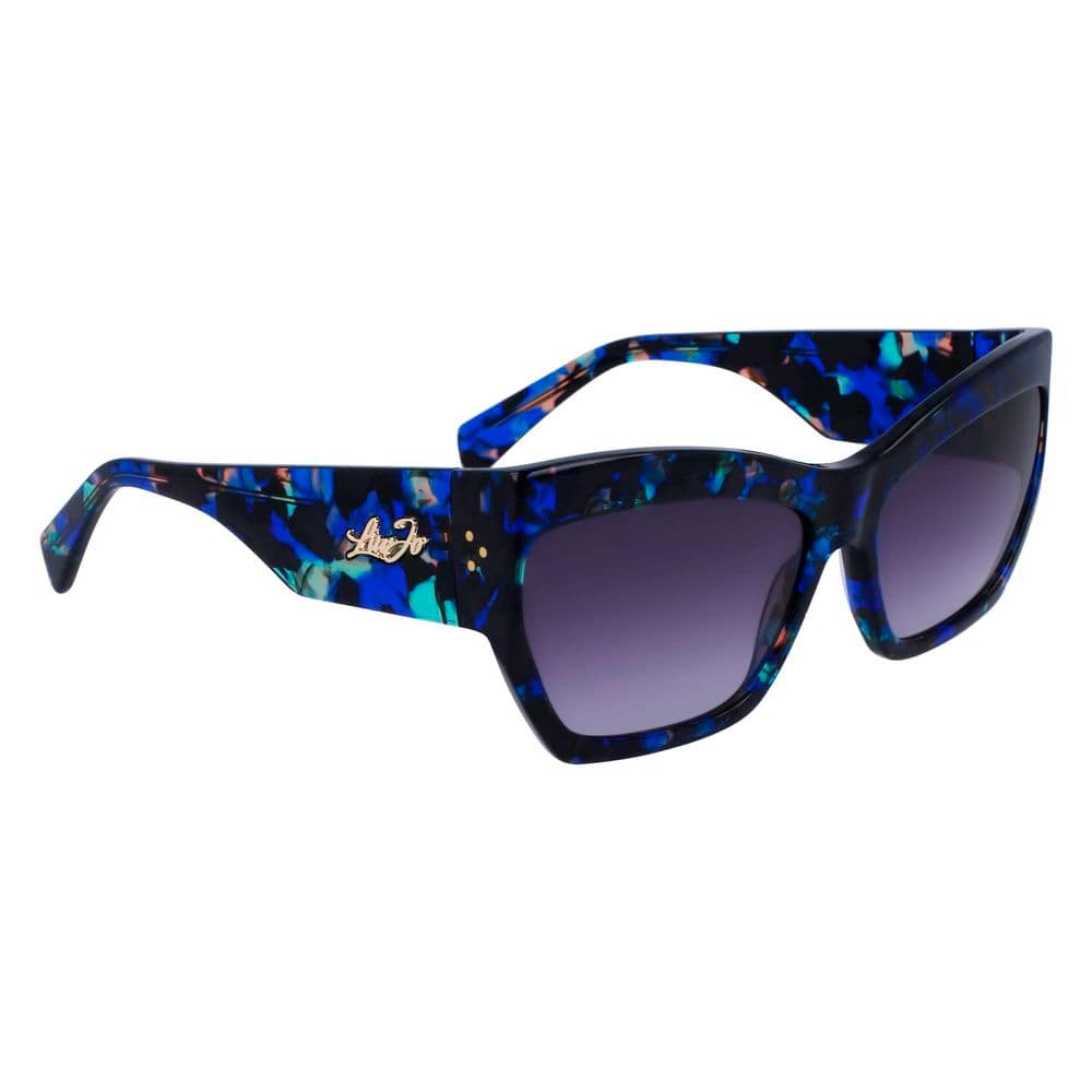 Liu Jo Blue Acetate Sunglasses - Image 3