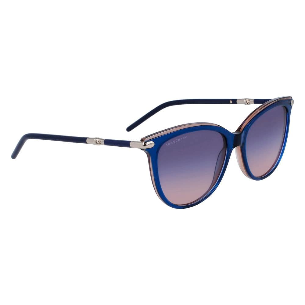 Longchamp Blue Acetate Sunglasses - Image 3