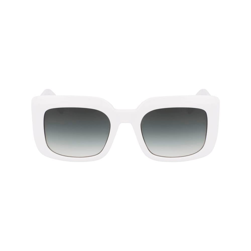 Longchamp White Acetate Sunglasses - Image 2