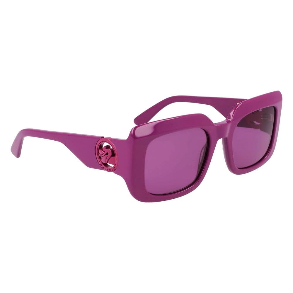 Longchamp Purple Acetate Sunglasses - Image 3